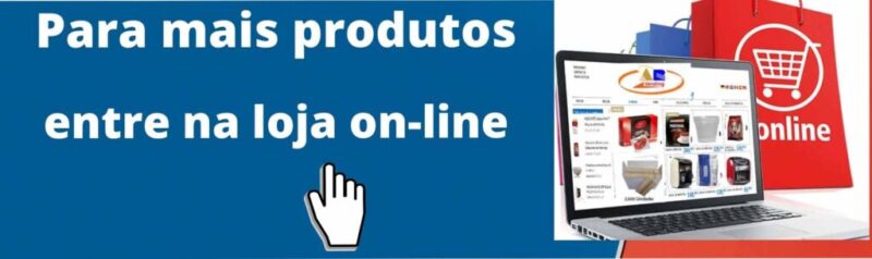 Para mais produtos entre na loja on-line